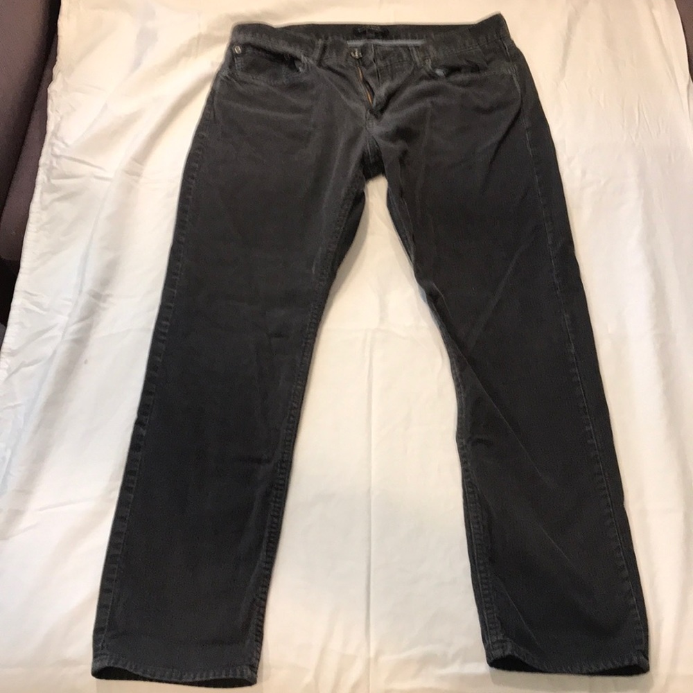 Corduroy slim fit, pima cotton